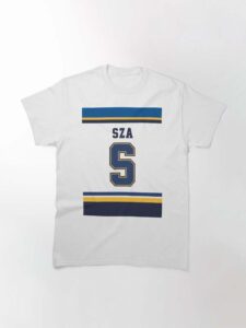 Vintage Sza Sos T-shirt Sza Jersey Gift for Fans-SZA merch
